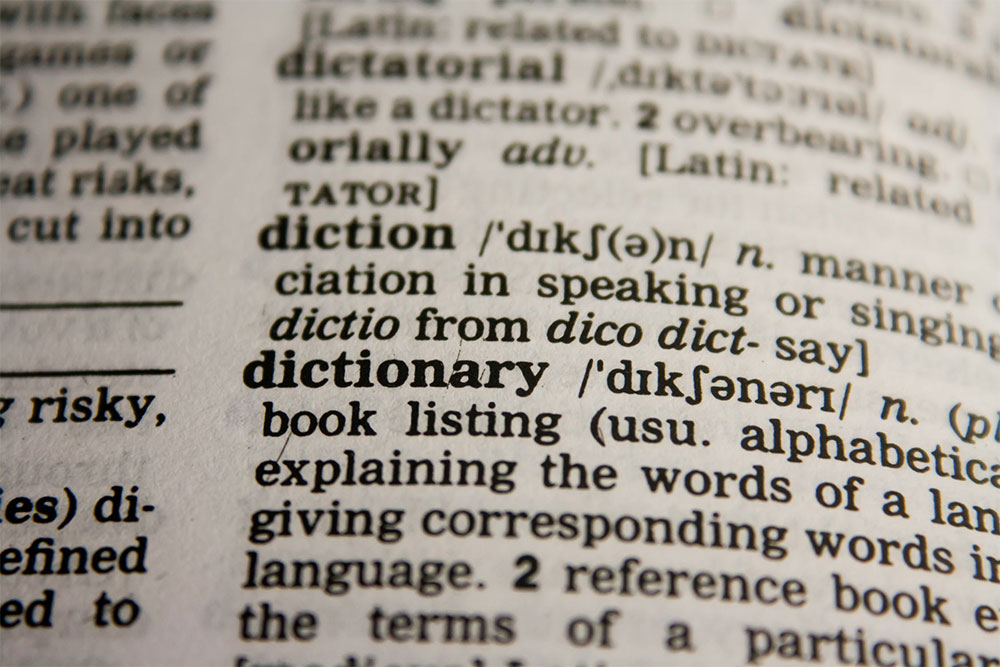 Dictionary Language