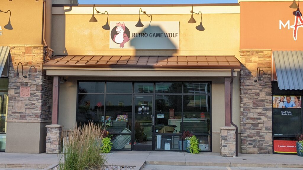 Retro Game Wolf Video Game Store